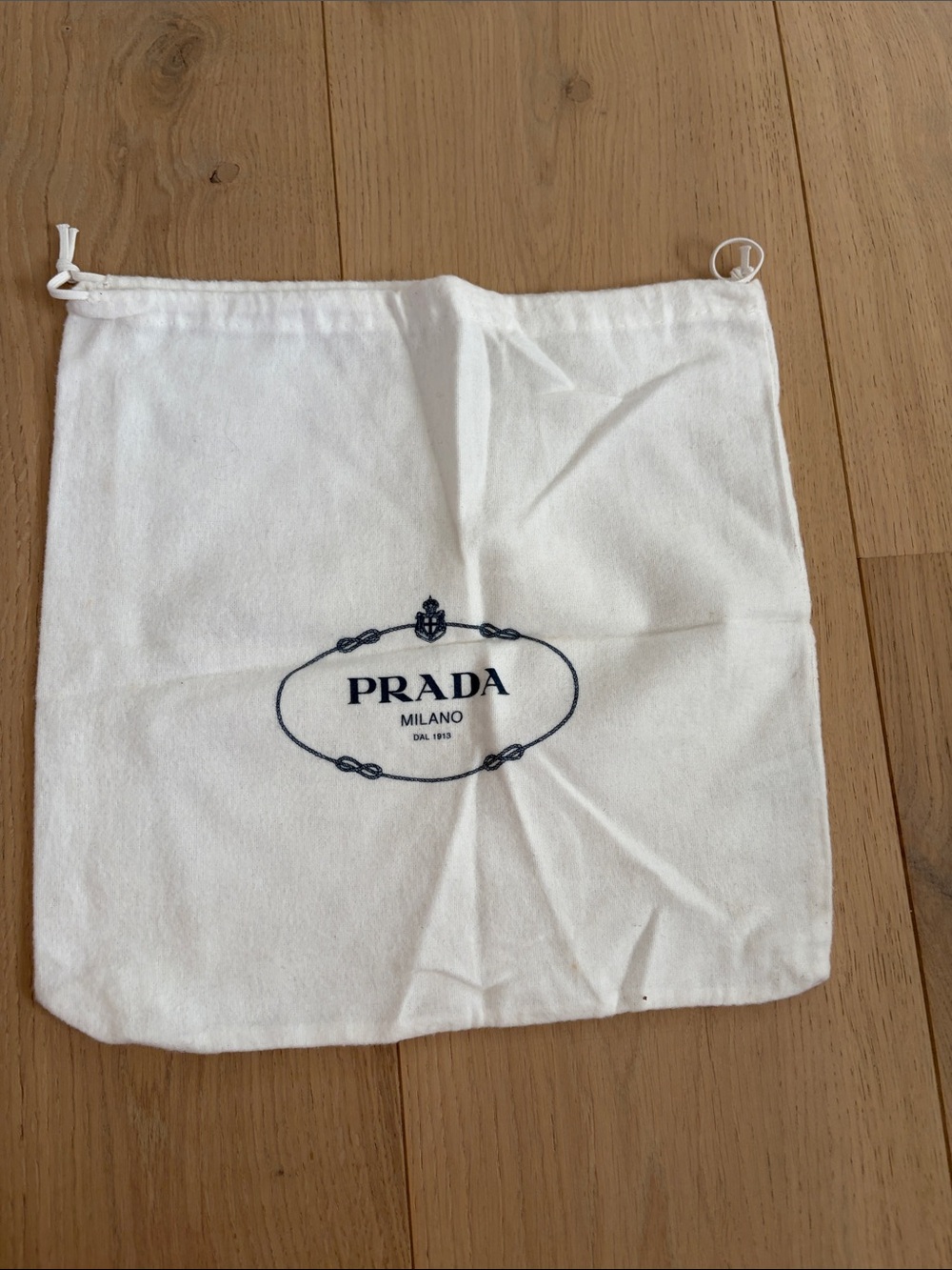 Small Prada dustbag